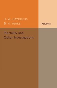 portada Mortality and Other Investigations (en Inglés)