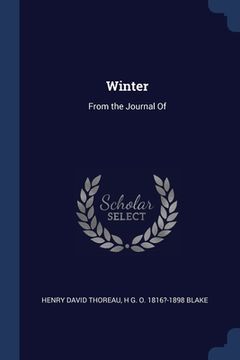 portada Winter: From the Journal Of (en Inglés)