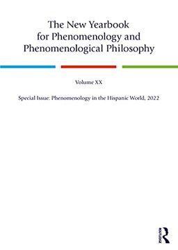 portada The new Yearbook for Phenomenology and Phenomenological Philosophy: Volume 20, Special Issue: Phenomenology in the Hispanic World, 2022 