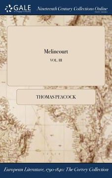 portada Melincourt; VOL. III (in English)