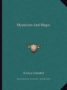 portada mysticism and magic (en Inglés)