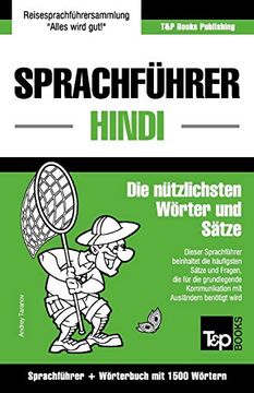 portada Sprachfã¼Hrer Deutsch-Hindi und Kompaktwã Rterbuch mit 1500 wã Rtern (en Alemán)