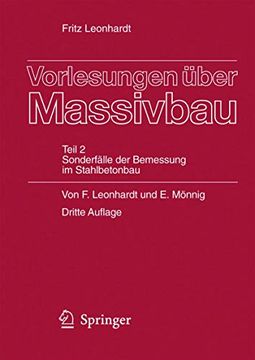 portada Vorlesungen Über Massivbau: Teil 2 Sonderfälle der Bemessung im Stahlbetonbau (en Alemán)