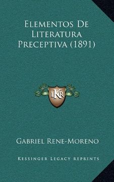 portada Elementos de Literatura Preceptiva (1891)