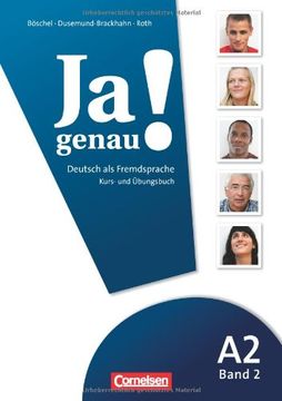 portada ja genau! a2/2 - kursbuch (sb) + ubungsb (in German)