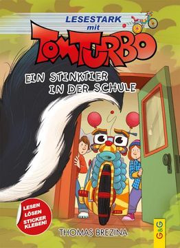 portada Tom Turbo - Lesestark - ein Stinktier in der Schule (in German)