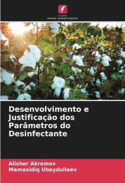 portada Desenvolvimento e Justificação dos Parâmetros do Desinfectante