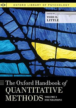 portada The Oxford Handbook of Quantitative Methods, Volume 1 (Oxford Library of Psychology) (en Inglés)