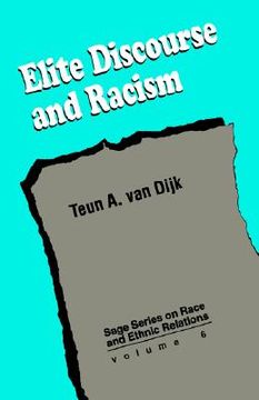 portada elite discourse and racism (en Inglés)