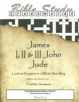 portada Crosswords Bible Study: James, I, II, III John and Jude (en Inglés)