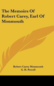 portada the memoirs of robert carey, earl of monmouth