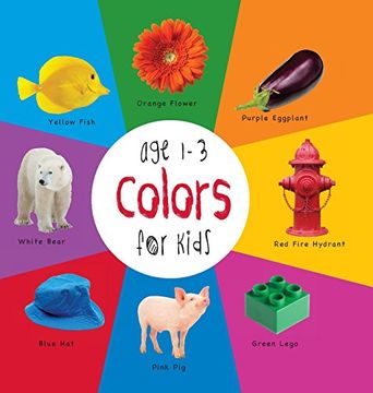 portada Colors for Kids age 1-3 (Engage Early Readers: Children's Learning Books) With Free 