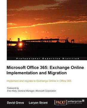 portada microsoft office 365: exchange online implementation and migration (en Inglés)