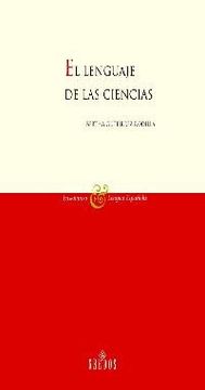 portada El Lenguaje de las Ciencias (in Spanish)