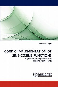 portada cordic implementation of sine-cosine functions (en Inglés)