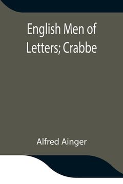 portada English Men of Letters; Crabbe (en Inglés)