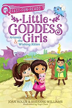portada Artemis & the Wishing Kitten: Little Goddess Girls 8 (en Inglés)
