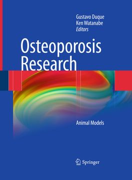 portada Osteoporosis Research: Animal Models (en Inglés)