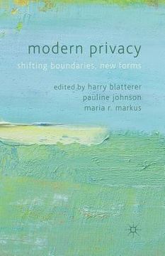 portada Modern Privacy: Shifting Boundaries, New Forms (en Inglés)