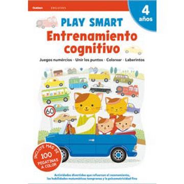 portada Play Smart 4 Años Entrenamiento Cogntivo (in Spanish)