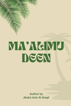 portada Ma'alimu-Deen (in English)