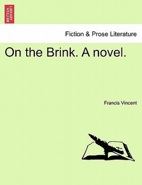 portada on the brink. a novel. (en Inglés)