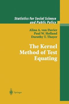 portada The Kernel Method of Test Equating (in English)