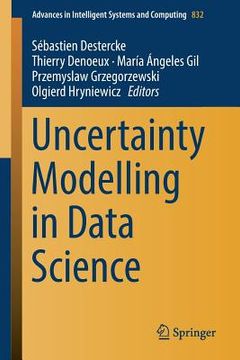 portada Uncertainty Modelling in Data Science (en Inglés)