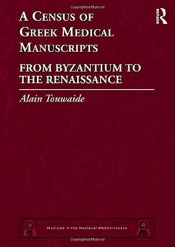 portada A Census of Greek Medical Manuscripts: From Byzantium to the Renaissance (en Inglés)