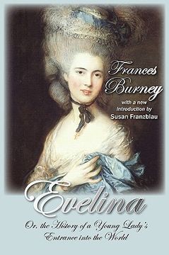 portada evelina: or, the history of a young lady's entrance into the world (in English)