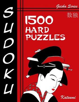 portada Sudoku 1500 Hard Puzzles: Geisha Series Book (en Inglés)