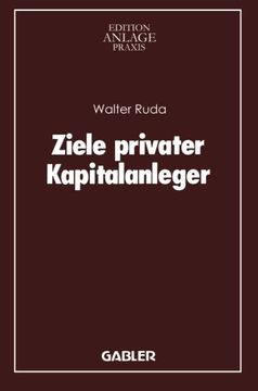 portada Ziele privater Kapitalanleger (German Edition)