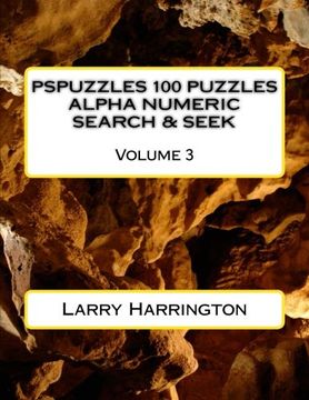 portada PSPUZZLES 100 PUZZLES  ALPHA NUMERIC SEARCH & SEEK Volume 3