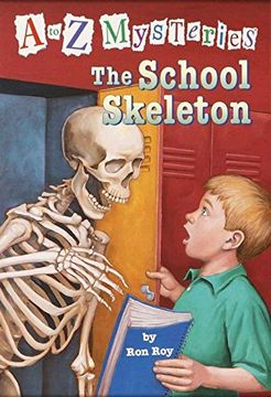 portada Atoz Mysteries: The School Skeleton (en Inglés)