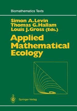 portada applied mathematical ecology (en Inglés)