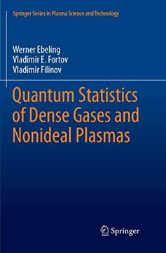 portada Quantum Statistics of Dense Gases and Nonideal Plasmas (en Inglés)
