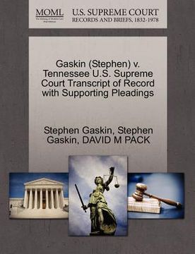 portada gaskin (stephen) v. tennessee u.s. supreme court transcript of record with supporting pleadings (in English)