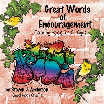 portada Great Words of Encouragement: Good Vibes Graffiti (en Inglés)
