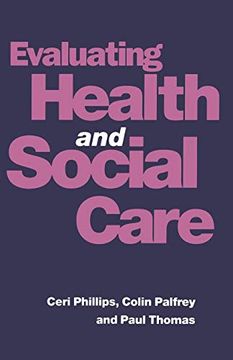 portada Evaluating Health and Social Care (en Inglés)