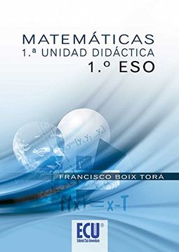 portada Matemáticas. 1ª Unidad Didáctica 1º eso (in Spanish)