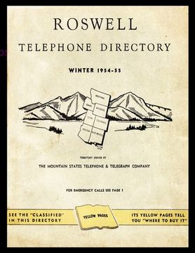 portada Roswell: Telephone Directory Winter 1954-1955 (en Inglés)