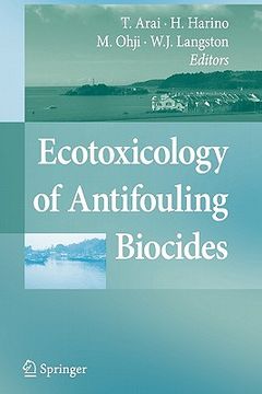 portada ecotoxicology of antifouling biocides (in English)