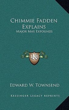 portada chimmie fadden explains: major max expounds (in English)