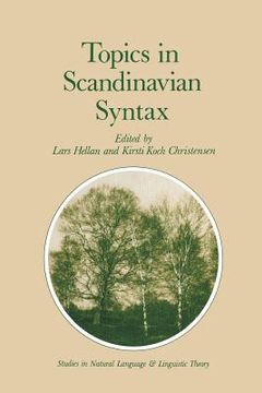 portada Topics in Scandinavian Syntax (in English)