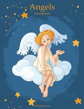 portada Angels Coloring Book 1 (en Inglés)