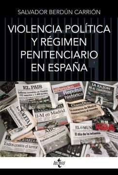 portada Violencia política y régimen penitenciario en España