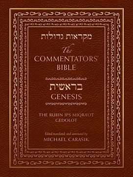 portada The Commentators' Bible: Genesis: The Rubin jps Miqra’Ot Gedolot (en Inglés)