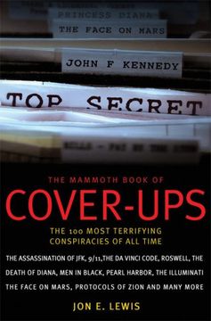 portada The Mammoth Book of Cover-Ups: The 100 Most Terrifying Conspiracies of All Time (en Inglés)