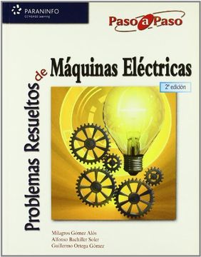 portada Problemas Resueltos de Máquinas Eléctricas (Paso a Paso)