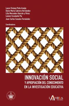 portada Innovación social y apropiación del conocimiento en la investigación educativa